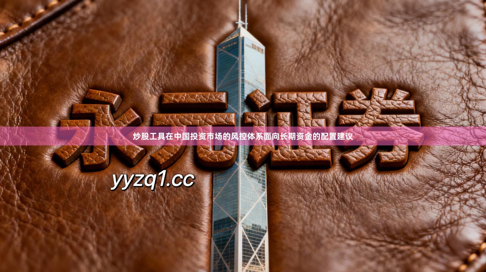 炒股工具在中国投资市场的风控体系面向长期资金的配置建议